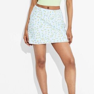 Women’s chiffon A-line mini skirt WORN ONCE